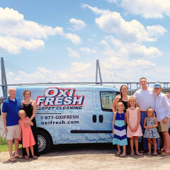 Todd Silberhorn and Brandon Baney, Oxi Fresh Carpet Cleaning of Charleston franchisees