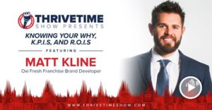 Thrivetime Podcast featuring Matt Kline